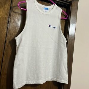 Champion white tank